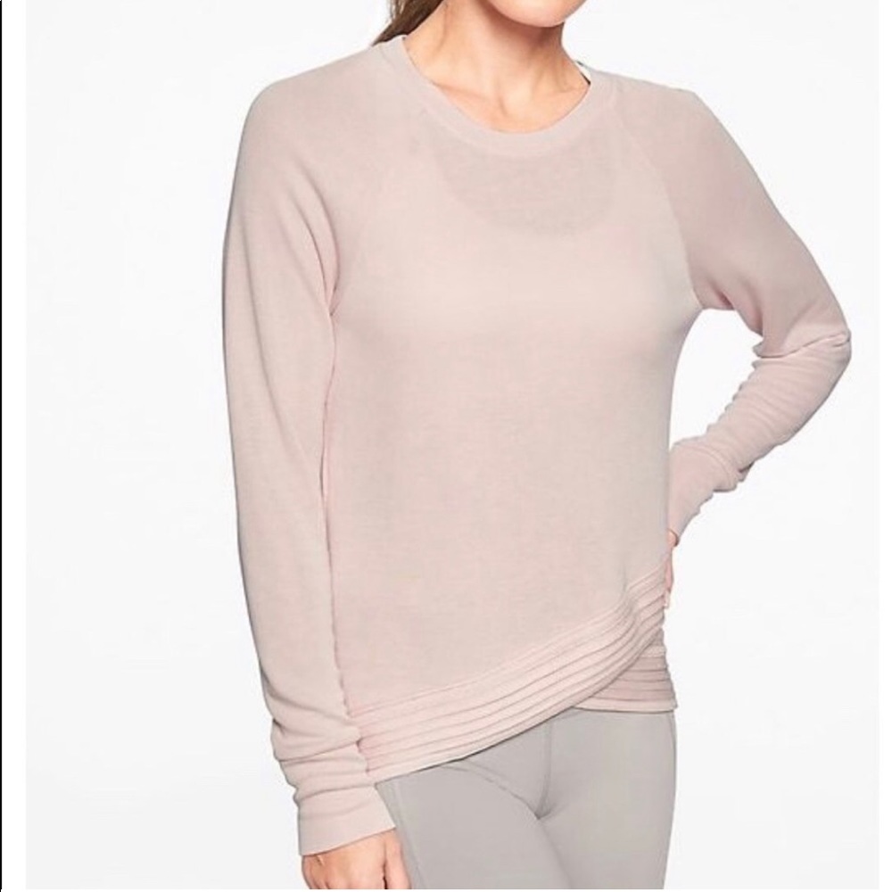 ATHLETA‎ Crisscross Pullover Sweatshirt. Size Medium
